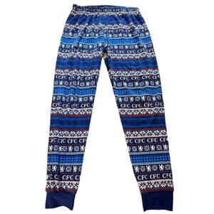 Chelsea Football Club CFC Jogger Pajama Holiday/Christmas Lounge Pants - Medium